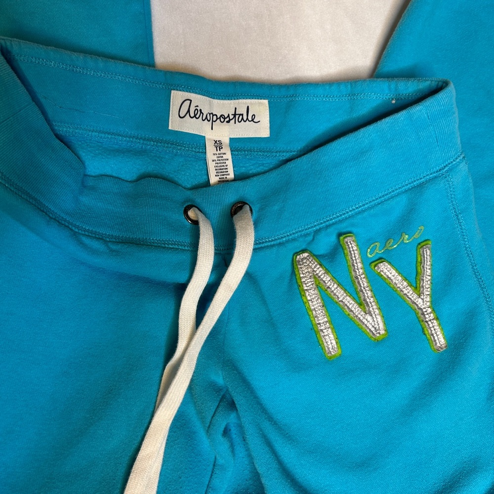 Aeropostale Blue Joggers with NY Detail